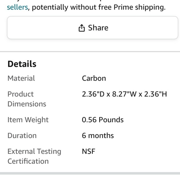 SAMSUNG WATER FILTER DA97-17376B REFRIGERATOR ICE & WATER 😉 - Picture 4 of 10